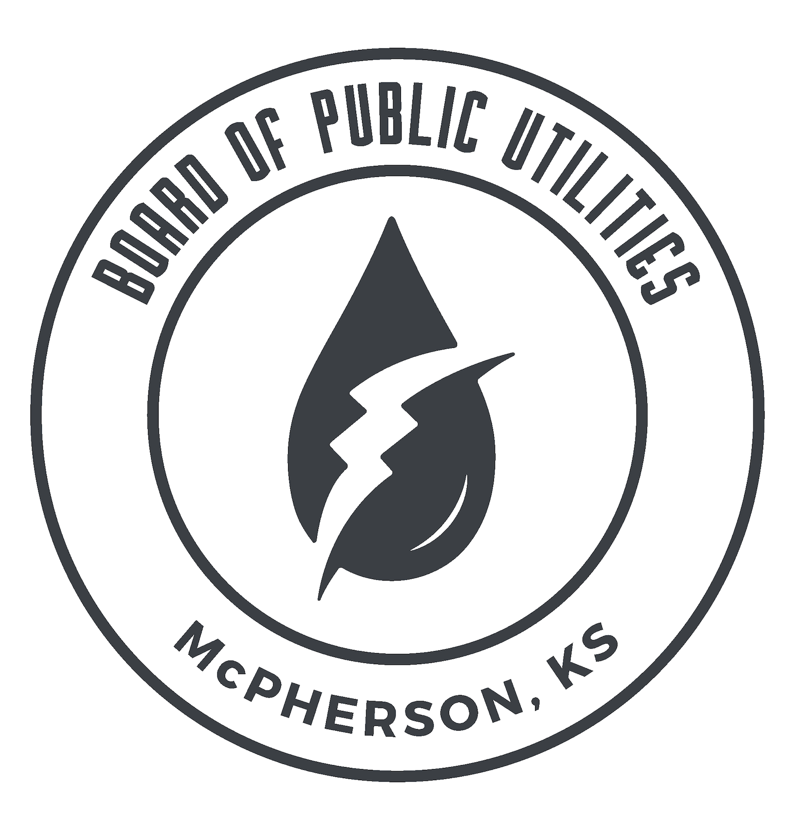 Logo for the Board of Public Utilities 