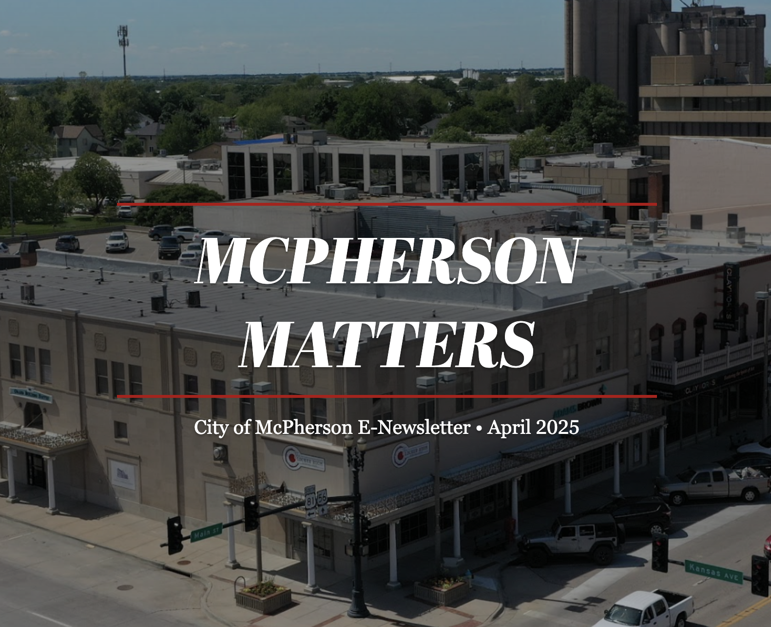 Link to April 2025 City Newsletter