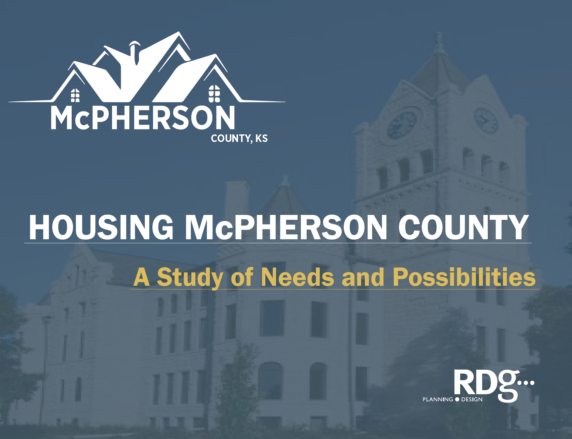 2025 McPherson Housing Study Cover